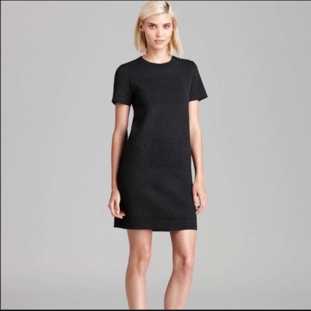 Theory Darmelle Houndstooth Knit Dress